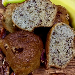 Apple Banana Nut Muffins