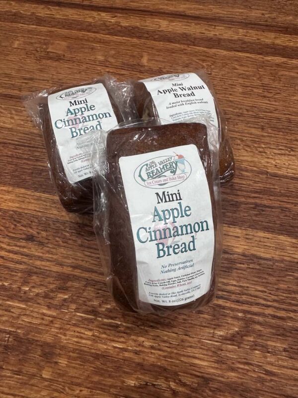 Apple Cinnamon Bread Mini Loaf