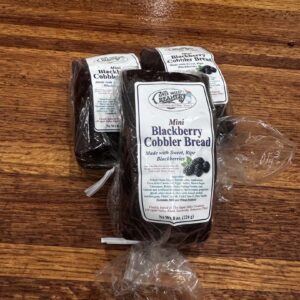 Blackberry Cobbler Bread Mini-Loaf